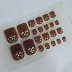 AJA-15 フットネイルシール　ジェルネイルシール　他のお色+2枚で300円