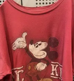 古着　ヴィンテージ　Tシャツ　プリントTシャツ　Disney ミッキー　カラフル