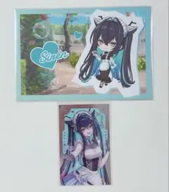 2枚セット　セイレーン　NIKKE　ポストカード　クリアカード