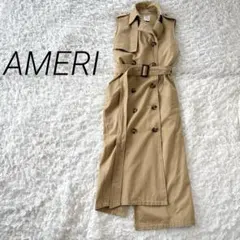 美品 アメリヴィンテージ CUT OFF TRENCH VEST トレンチベスト - メルカリ