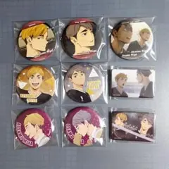 ハイキュー 宮侑 宮治 缶バッジ 9点
