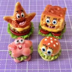 ボブ ハンバーガー フィギュア セット