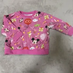 Disney ミッキー トレーナー 90サイズ　保育園着