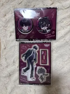 放課後オリエンス 佐伯イッテツ アクスタ 缶バッジ