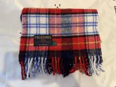 TWEEDMILL チェック柄マフラー ウール製