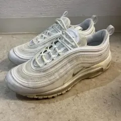 ナイキ エアマックス97 トリプルホワイト ウルフグレー - メルカリ