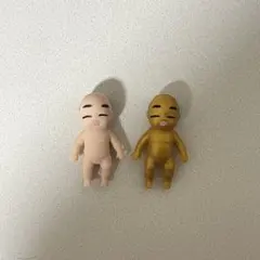 フィギュア 2体セット（金色・肌色）