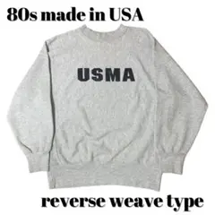 M/ビームス×チャンピオン/コラボ/USMA/リバースウィーブ/スウェット/白 REVERSE WEAVE チャンピオン Champion ビームス BEAMS リバース