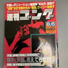 週刊ゴング 1992年8月6日号 No.423 天龍WAR旗揚げ