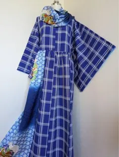 着物リメイクワンピース