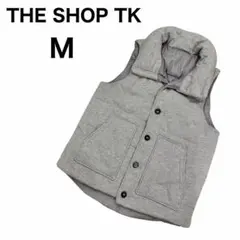 THE SHOP TK メンズ グレー ベスト M 帽子 ボリュームネックのサムネイル