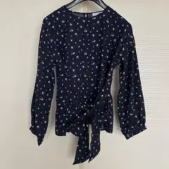 afternoontea wardrobe 花柄　ネイビー長袖のサムネイル