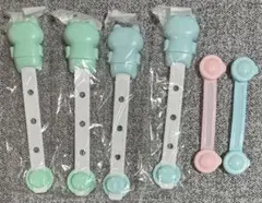 【チャイルドロック】【サイズ調整可能】ドア　ロック　安全　6個セット