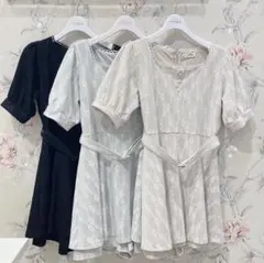 Evelyn 総レース ロンパース