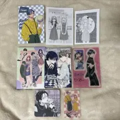 春の嵐とモンスター 特典 カフェ 天峰栢 ポストカード