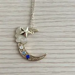 Claire's 三日月と星 ネックレス 新品未使用
