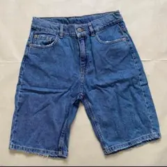 【ZARA】ザラ デニム ハーフパンツ 164cm キッズ 子ども 古着