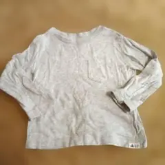 GAP グレー 長袖カットソー ポケット付き　12〜18ヶ月サイズ