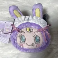 サンリオ　メゾピアノ　クロミ　フェイス形ポーチ　ベリエちゃん