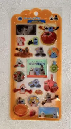 正規品　ドロップジュエリーシール　パペットスンスン