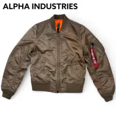 【美品】アルファインダストリーズ　MA-1　フライトジャケット　レディース　M