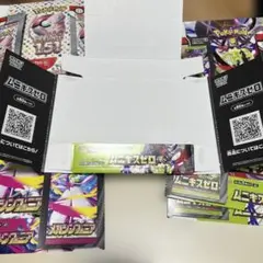 ポケカ 空箱計40個 シンフォニア メガドリ ムニキス ニンジャ