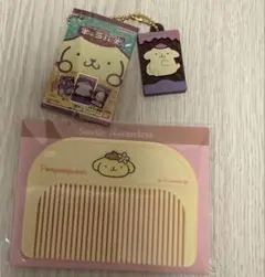 ポムポムプリン　キャラパキチョコレートミニチュアコレクション　ヘアコーム