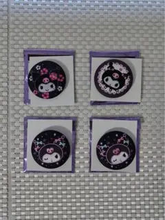 クロミ 20周年 シークレット 刺しゅう 缶バッジ ネオン
