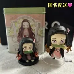 鬼滅の刃　竈門禰豆子　フィギュア　缶コレクション