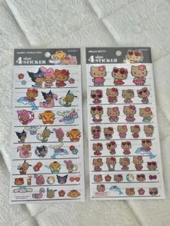 日焼けサンリオキャラクターズ　シールセット