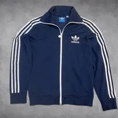 adidas EUROPA TT トラックジャケット M ネイビー 韓国製のサムネイル
