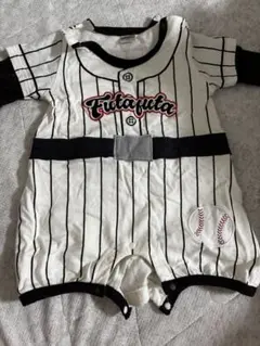 ベビー70cm 野球 ユニフォーム風 ロンパース 男の子 美品