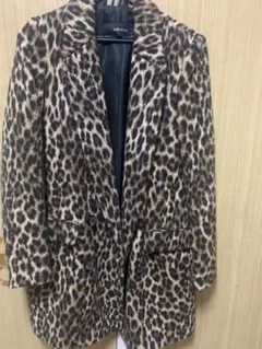 ZARA レオパード柄コート