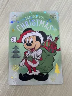 香港 ディズニー クリスマス カード ミッキー コレクタブルカード コレカ