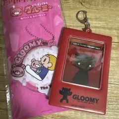 GLOOMY ICカードストラップとキーホルダーセット K-63