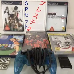 プレステ2 ソフトセット　コントローラー　メモリーカード✖️2 送料無料