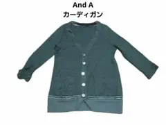 春もの‼️　アンドエー　AndA　カーディガン　38サイズのサムネイル