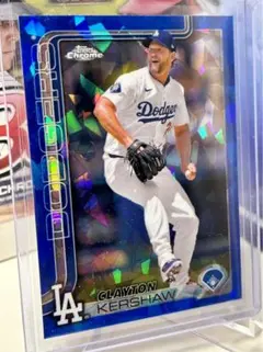 カーショウ Sapphire 2025 カラーマッチ Topps Chrome