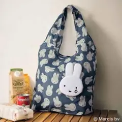 miffy “ふわふわ” フェイス形 エコバッグ