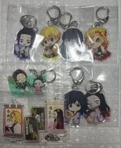 鬼滅の刃 アクリルキーホルダー 9点セット