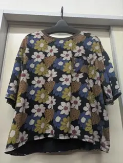 ぬいぬいさんの浴衣のフレア袖ブラウス絞り染め - メルカリ