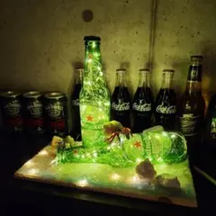 アメリカUSAビンテージコカコーラボトル氷ライト付きディスプレイ