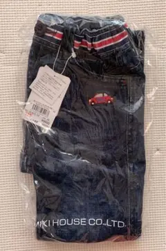 新品　ミキハウス　ストレッチデニムロングパンツ　110