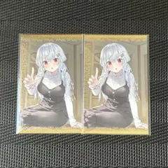 にじさんじ ボイスビジュアルカード 葉加瀬冬雪 4月 ウィンターデート 特典