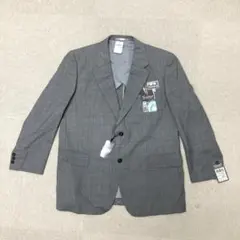 新品　SUKIPIO ジャケット　長袖　グレー　Mサイズ　軽量　メンズ　スーツ