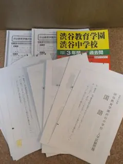 渋谷教育学園渋谷中学校・2024年第3回入試問題原本 - メルカリ