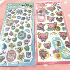 たまごっち プチドロップシール　平成はっぴーフォン　2枚セット