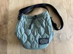 GU×UNDERCOVER◻︎キルティングサコッシュ◻︎オリーブ　グリーン