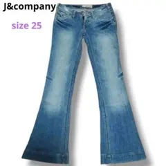 J & Company【ジェイアンドカンパニー】　デニムパンツ　ジーンズ　フレアのサムネイル