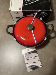 【レア☆廃盤色☆】staubストウブ　ピコココット27cmオーバル　ナス レア☆廃盤色☆】staubストウブ ピコココット27cmオーバル ナス - メルカリ